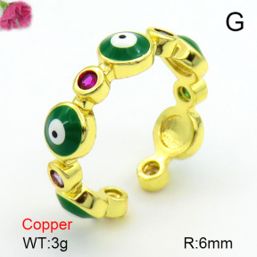 Fashion Copper Ring  F7R300189ablb-L017