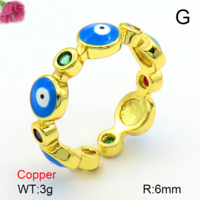 Fashion Copper Ring  F7R300190ablb-L017