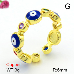 Fashion Copper Ring  F7R300191ablb-L017