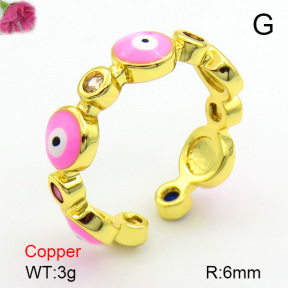 Fashion Copper Ring  F7R300193ablb-L017