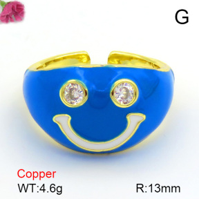 Fashion Copper Ring  F7R300196ablb-L017