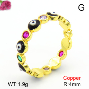 Fashion Copper Ring  F7R300205ablb-L017