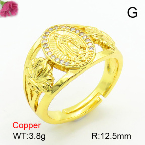 Fashion Copper Ring  F7R400160ablb-L017