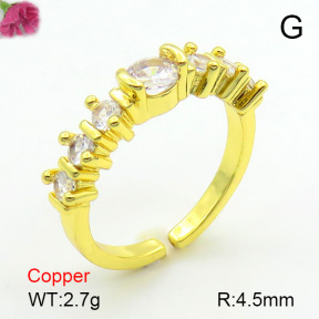Fashion Copper Ring  F7R400166ablb-L017