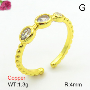 Fashion Copper Ring  F7R400172ablb-L017