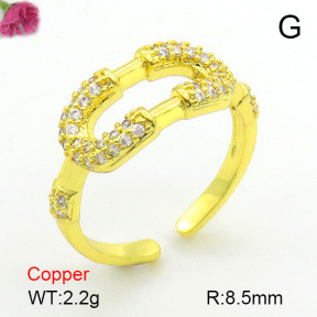 Fashion Copper Ring  F7R400175ablb-L017