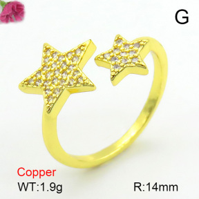 Fashion Copper Ring  F7R400178ablb-L017