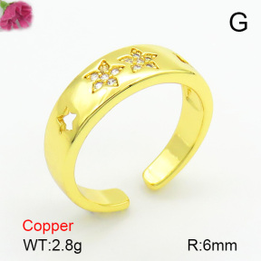 Fashion Copper Ring  F7R400179ablb-L017