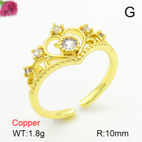 Fashion Copper Ring  F7R400181ablb-L017