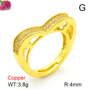Fashion Copper Ring  F7R400184ablb-L017