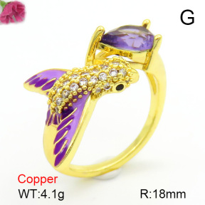 Fashion Copper Ring  F7R400185ablb-L017