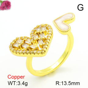 Fashion Copper Ring  F7R400186vbmb-L017