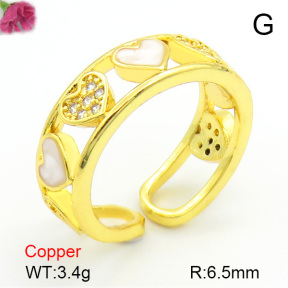 Fashion Copper Ring  F7R400187ablb-L017