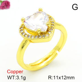 Fashion Copper Ring  F7R400190ablb-L017