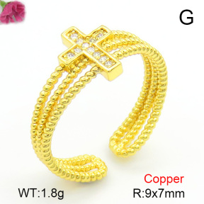 Fashion Copper Ring  F7R400193baka-L017
