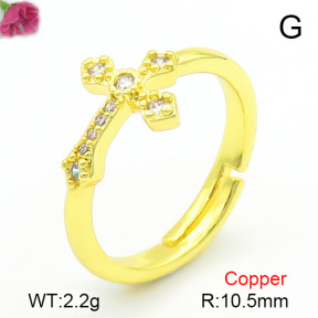 Fashion Copper Ring  F7R400194baka-L017