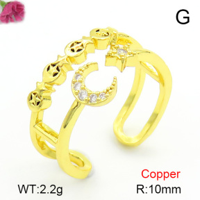 Fashion Copper Ring  F7R400195ablb-L017