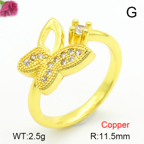 Fashion Copper Ring  F7R400210baka-L017