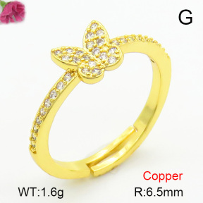Fashion Copper Ring  F7R400213ablb-L017