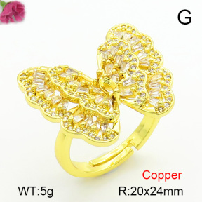 Fashion Copper Ring  F7R400215bbov-L017
