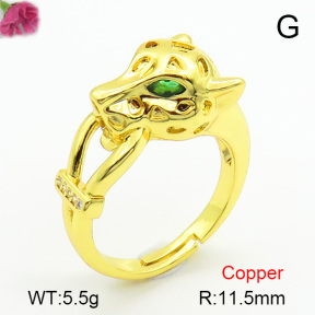 Fashion Copper Ring  F7R400220ablb-L017