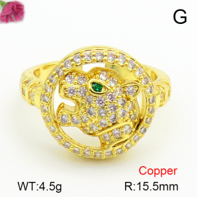 Fashion Copper Ring  F7R400225vbmb-L017
