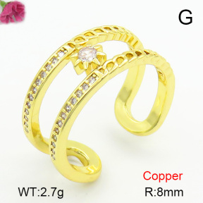 Fashion Copper Ring  F7R400226ablb-L017