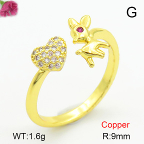 Fashion Copper Ring  F7R400229baka-L017