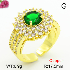 Fashion Copper Ring  F7R400232vbmb-L017