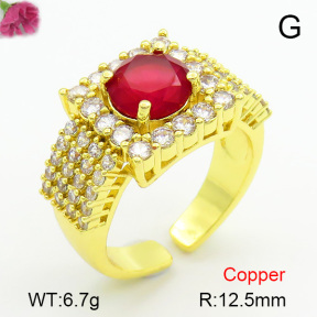 Fashion Copper Ring  F7R400233vbmb-L017
