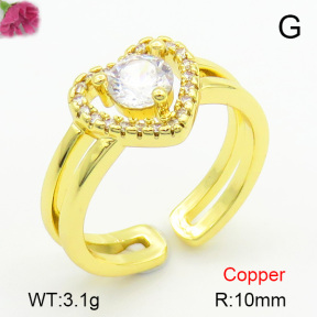 Fashion Copper Ring  F7R400234ablb-L017