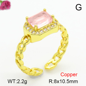 Fashion Copper Ring  F7R400235ablb-L017