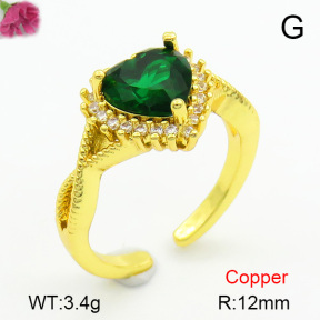 Fashion Copper Ring  F7R400239ablb-L017