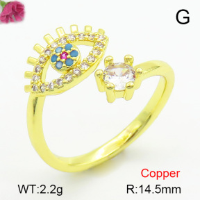 Fashion Copper Ring  F7R400245ablb-L017