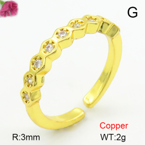 Fashion Copper Ring  F7R400248ablb-L017