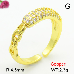 Fashion Copper Ring  F7R400253ablb-L017