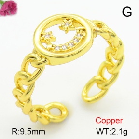 Fashion Copper Ring  F7R400257baka-L017