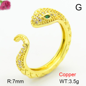 Fashion Copper Ring  F7R400259ablb-L017