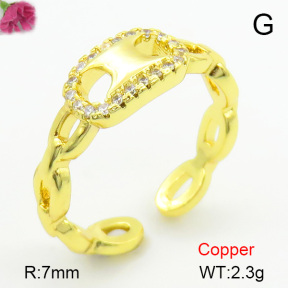 Fashion Copper Ring  F7R400262ablb-L017