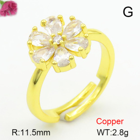 Fashion Copper Ring  F7R400276ablb-L017