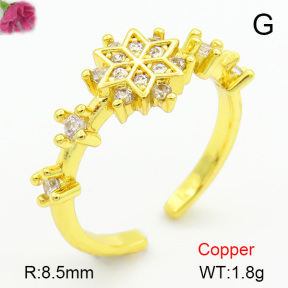 Fashion Copper Ring  F7R400277ablb-L017