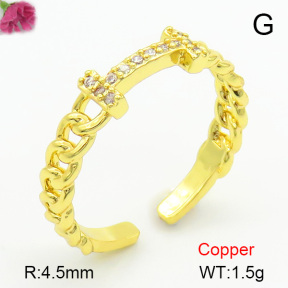 Fashion Copper Ring  F7R400279baka-L017