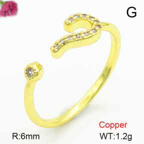 Fashion Copper Ring  F7R400280baka-L017