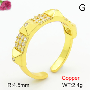 Fashion Copper Ring  F7R400282ablb-L017