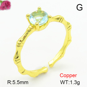 Fashion Copper Ring  F7R400288baka-L017
