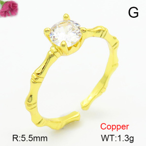 Fashion Copper Ring  F7R400290baka-L017
