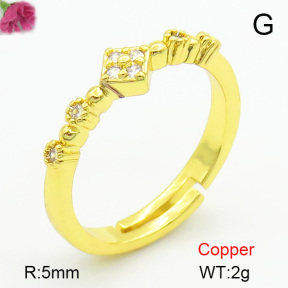 Fashion Copper Ring  F7R400294ablb-L017