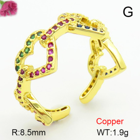 Fashion Copper Ring  F7R400297vbmb-L017