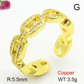 Fashion Copper Ring  F7R400298vbmb-L017