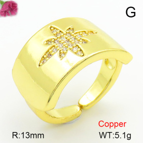 Fashion Copper Ring  F7R400303ablb-L017